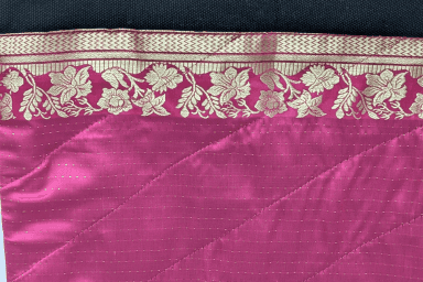 Saree reversible canvas totes 3