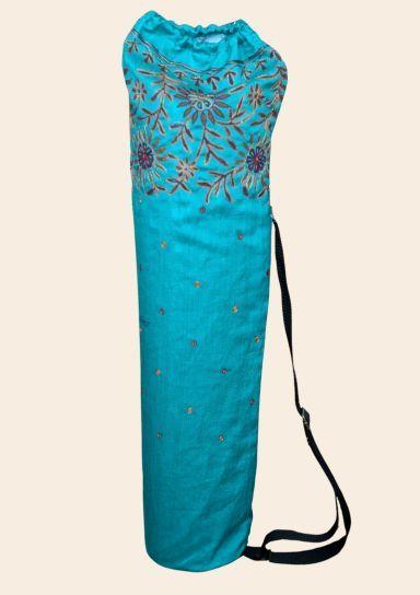 Saree yoga mat bags - Bright