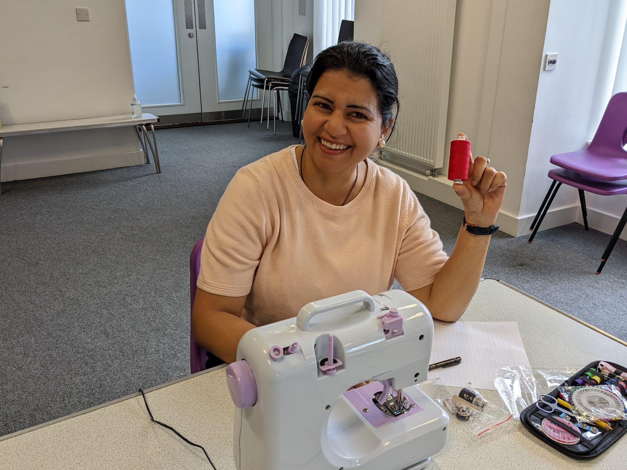 Make and Mend programme participant