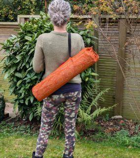 Saree yoga mat bags - Bright